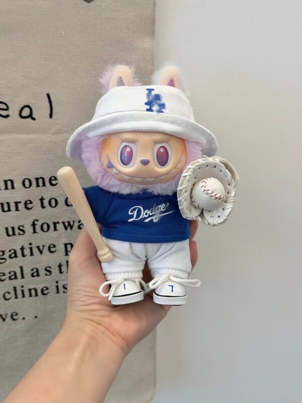 LABUBU Clothes  Baseball sportswear suit - 图片 5