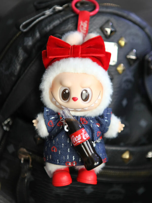 LABUBU Clothes Denim Skirt Popcorn Suit - 图片 3