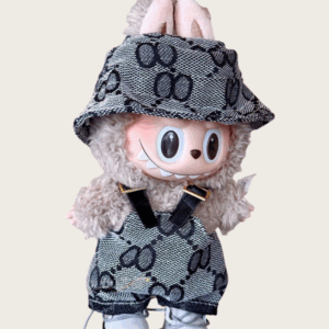 LABUBU Clothes Denim overalls with Shoes