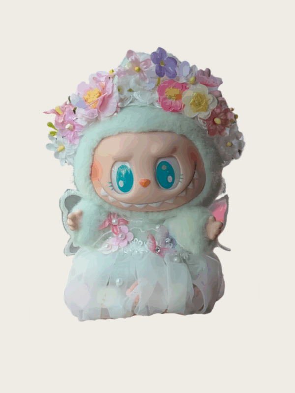 LABUBU Clothes Flower Fairy Set