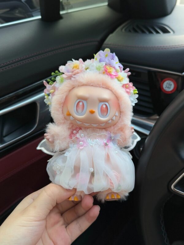 LABUBU Clothes Flower Fairy Set - 图片 3