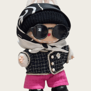 LABUBU Clothes G-Dragon Chanel style suit