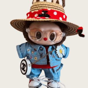 LABUBU Clothes G-Dragon Denim style suit