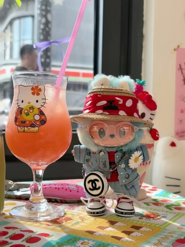 LABUBU Clothes G-Dragon Denim style suit - 图片 5