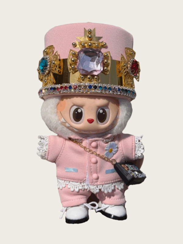 LABUBU Clothes G-Dragon Pink concert outfit