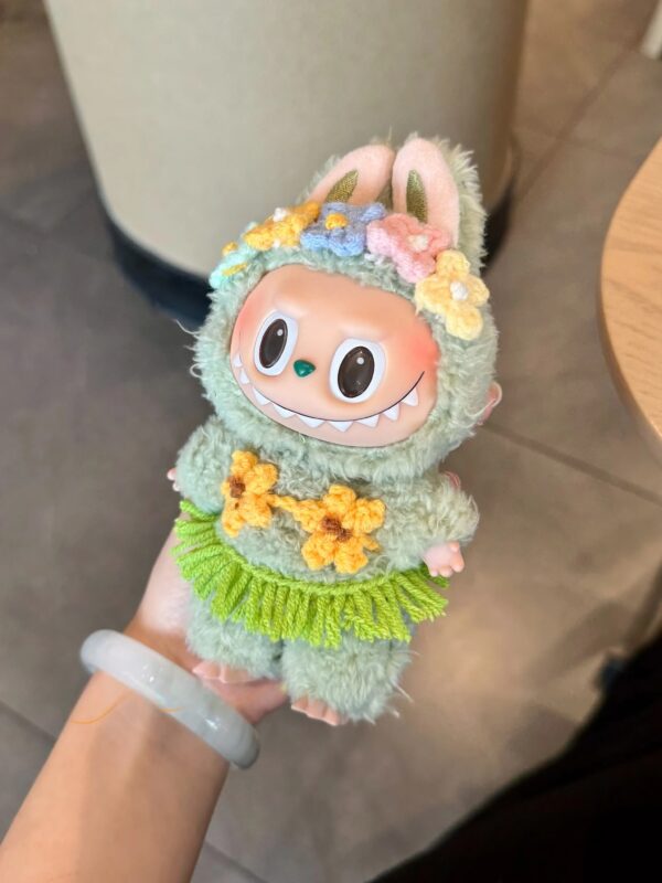LABUBU Clothes Hand-knitted Summer Bikini Set with shoes - 图片 5