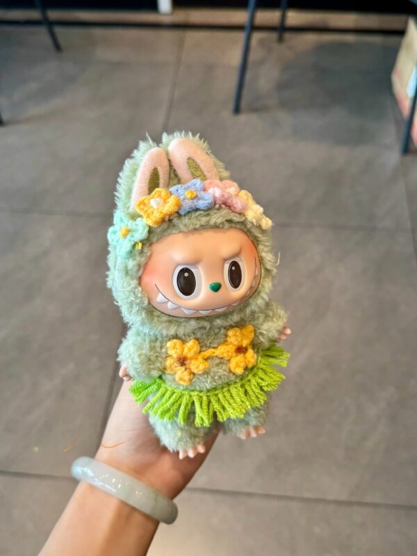LABUBU Clothes Hand-knitted Summer Bikini Set with shoes - 图片 9