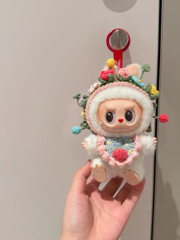 LABUBU Clothes Knitted hairpin suit - 图片 2