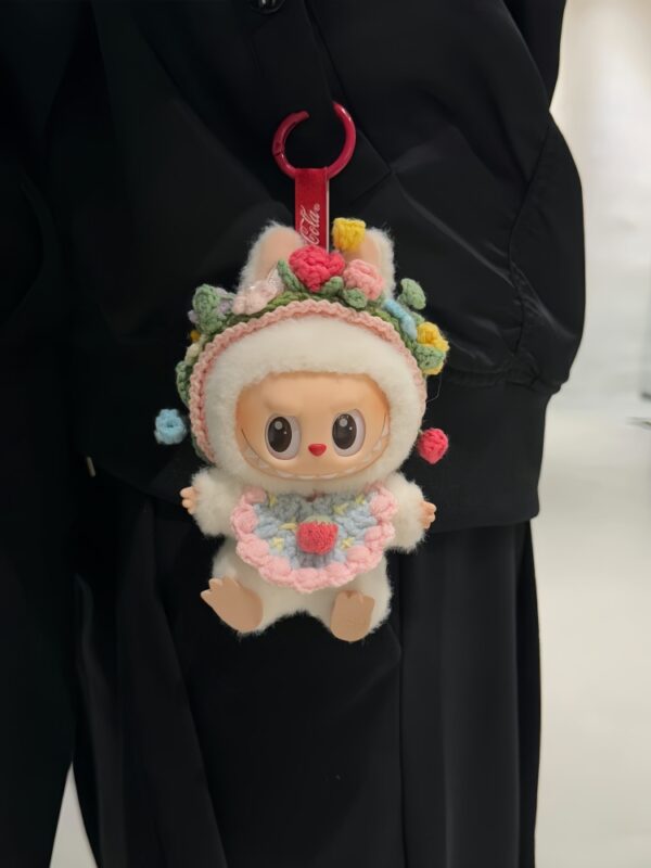 LABUBU Clothes Knitted hairpin suit - 图片 4
