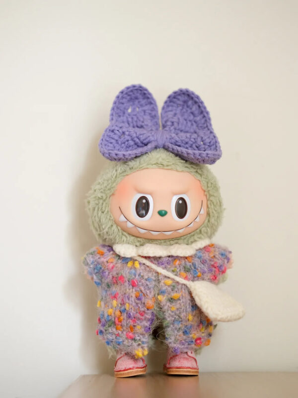 LABUBU Clothes Macaroon Dot Sweater By Handmade - 图片 3