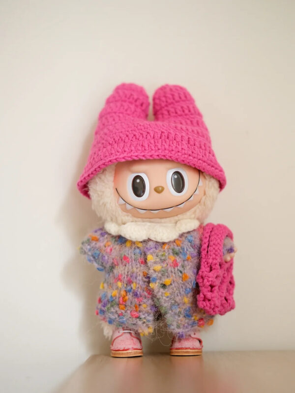 LABUBU Clothes Macaroon Dot Sweater By Handmade - 图片 5