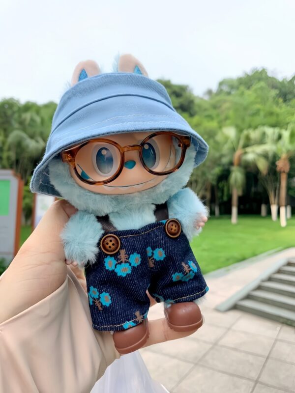 LABUBU Clothes Small flower overalls suit - 图片 4