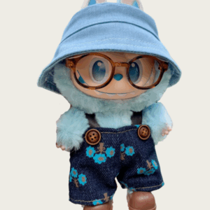 LABUBU Clothes Small flower overalls suit