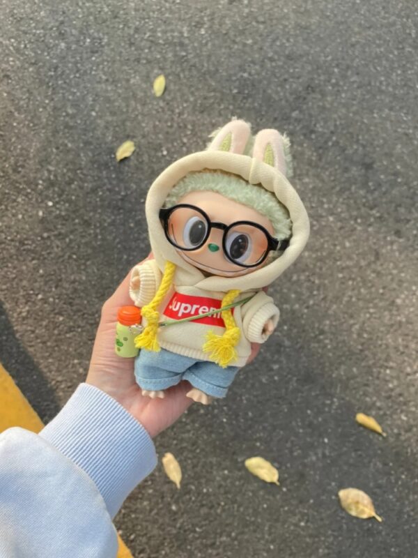 LABUBU Clothes Superme Trendy Sweatshirt Suit - 图片 2