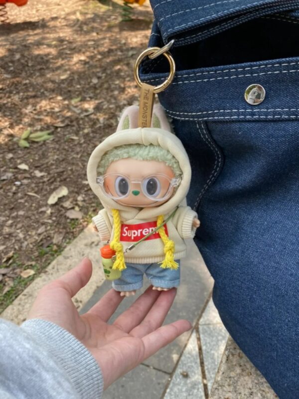 LABUBU Clothes Superme Trendy Sweatshirt Suit - 图片 3