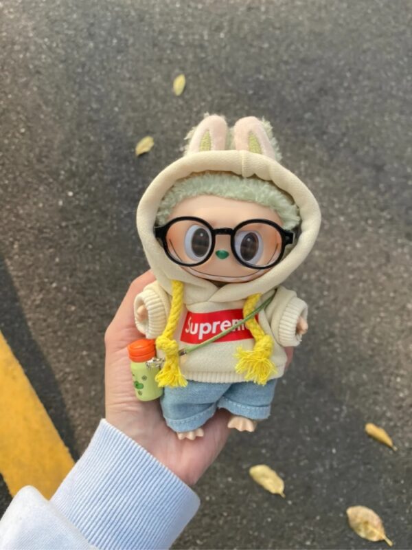 LABUBU Clothes Superme Trendy Sweatshirt Suit - 图片 4