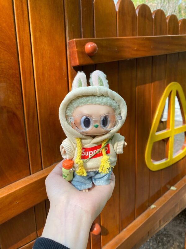 LABUBU Clothes Superme Trendy Sweatshirt Suit - 图片 5