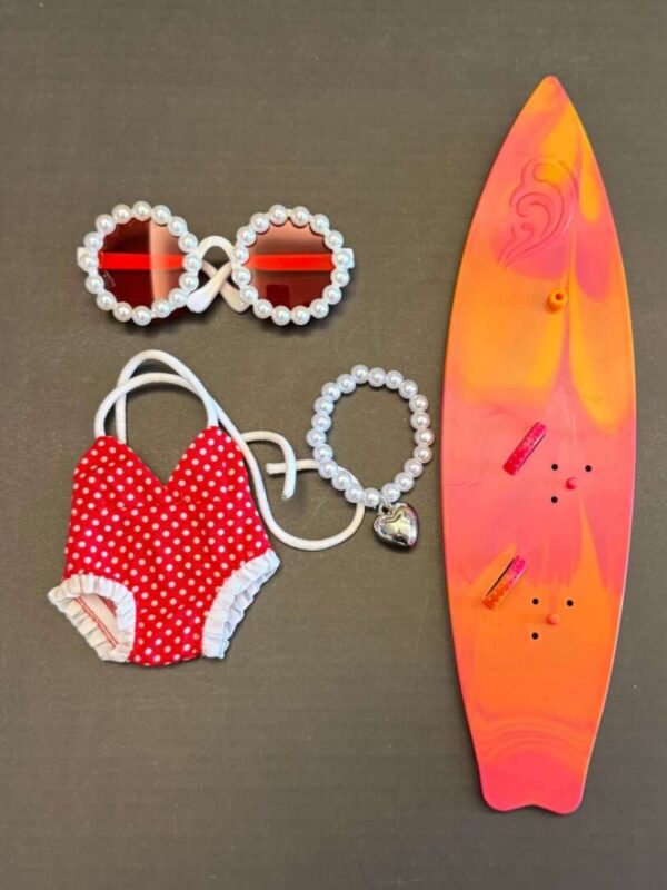 LABUBU Clothes Surfer swimsuit set - 图片 5