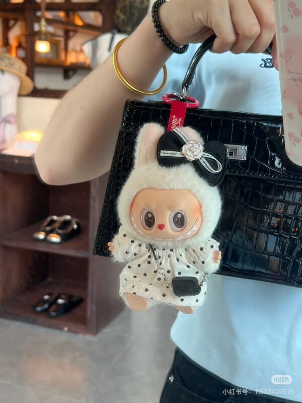 LABUBU Clothes polka dot dress - 图片 3