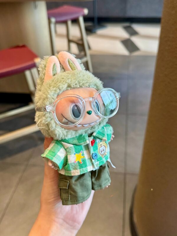 LABUBU Clothes Green Shirt  Doll Clothes - 图片 7