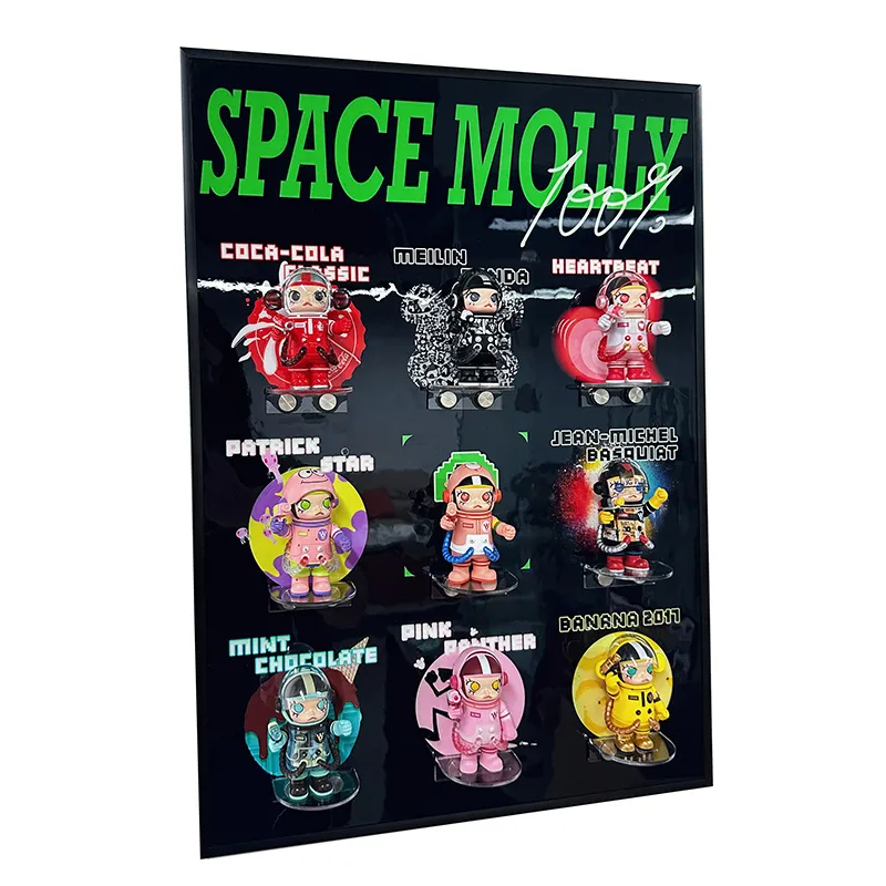 Baby Molly Blind Box Storage Hanging Picture B - 图片 2