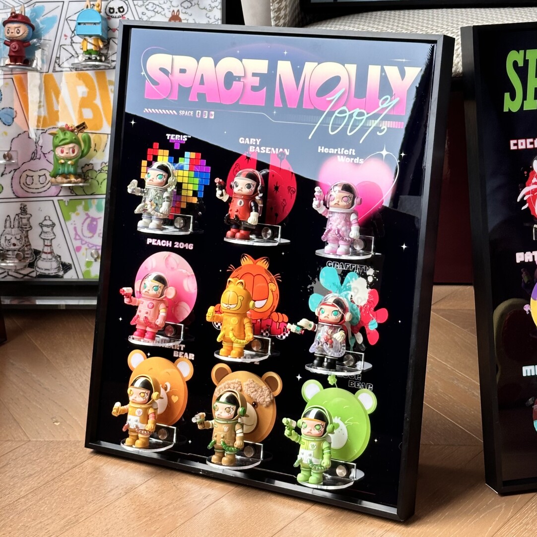 Baby Molly Blind Box Storage Hanging Picture B - 图片 10