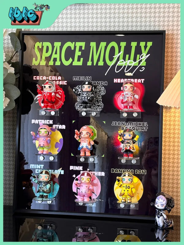 Baby Molly Blind Box Storage Hanging Picture B - 图片 3