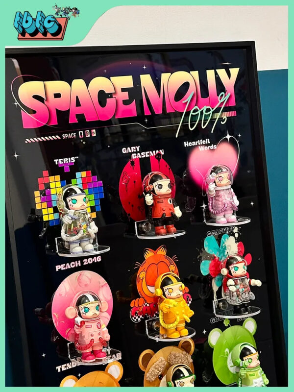 Baby Molly Blind Box Storage Hanging Picture B - 图片 4