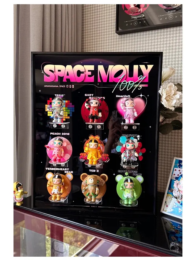 Baby Molly Blind Box Storage Hanging Picture B