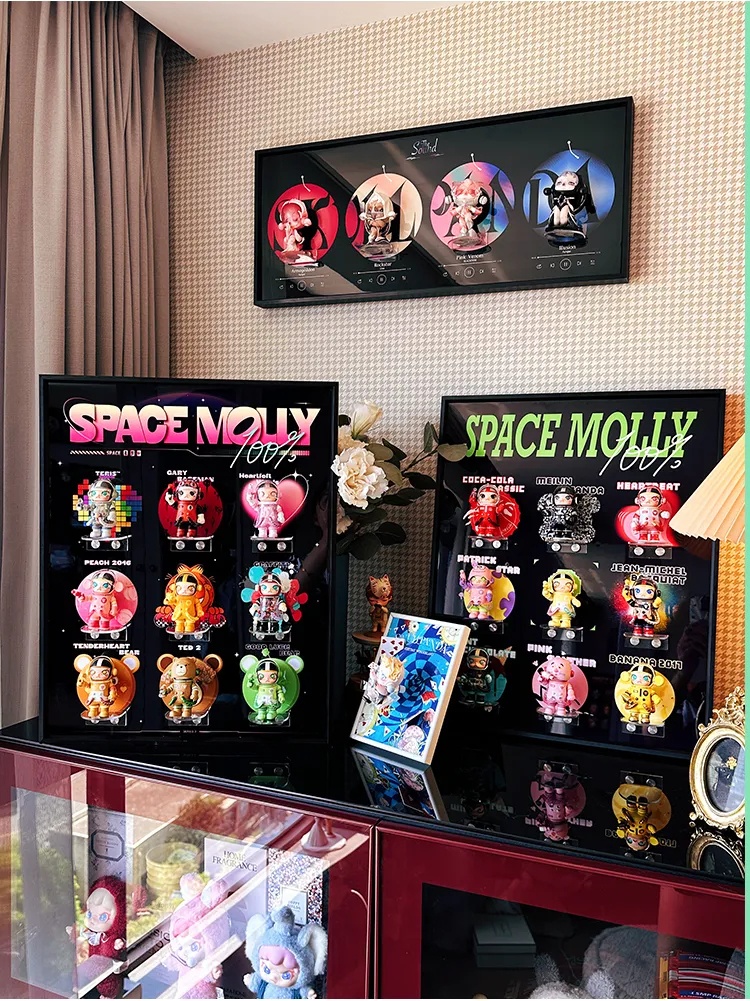 Baby Molly Blind Box Storage Hanging Picture B - 图片 5