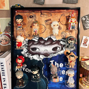 Hirono blind box storage Hanging picture