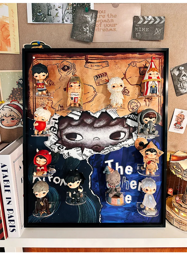 Hirono blind box storage Hanging picture
