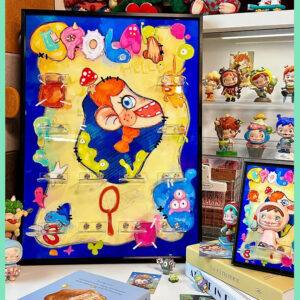 Polar blind box storage Hanging picture