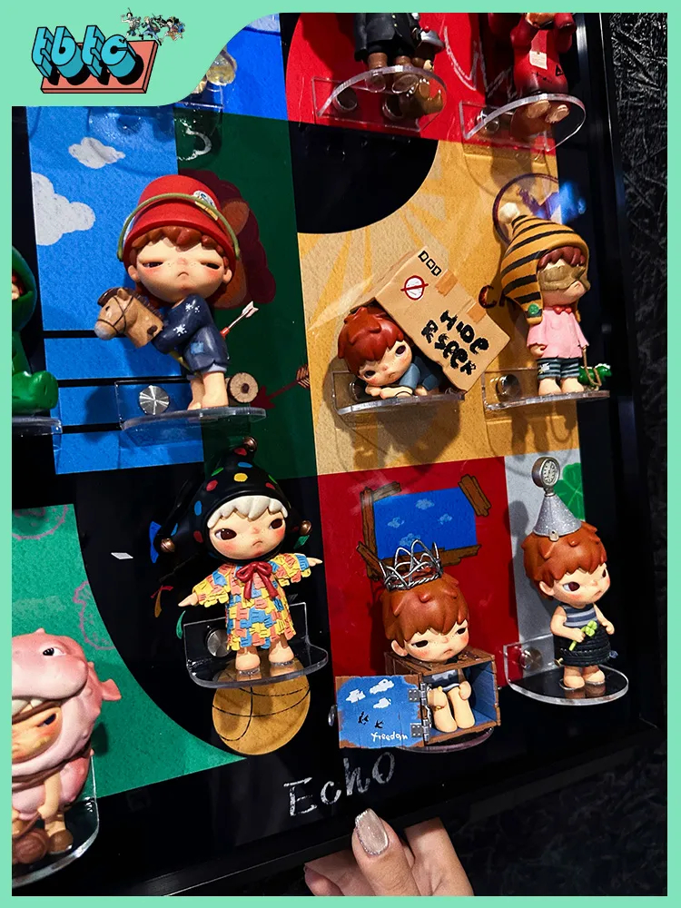 LABUBU Storage Fashionable Home Decoration Hanging Picture  Doll Storage - 图片 2