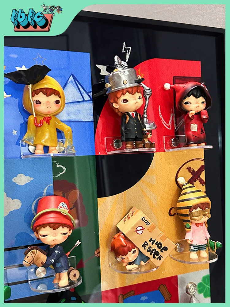 LABUBU Storage Fashionable Home Decoration Hanging Picture  Doll Storage - 图片 3