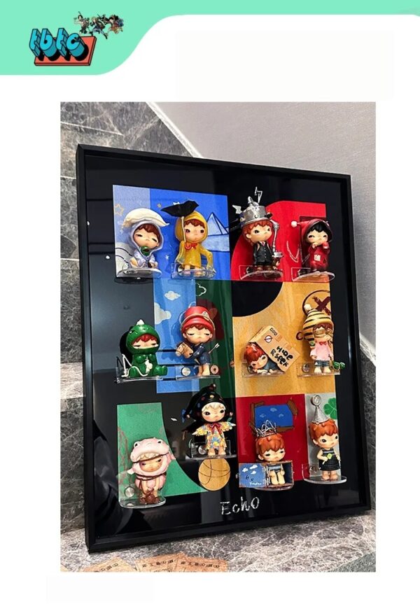 LABUBU Storage Fashionable Home Decoration Hanging Picture  Doll Storage - 图片 4