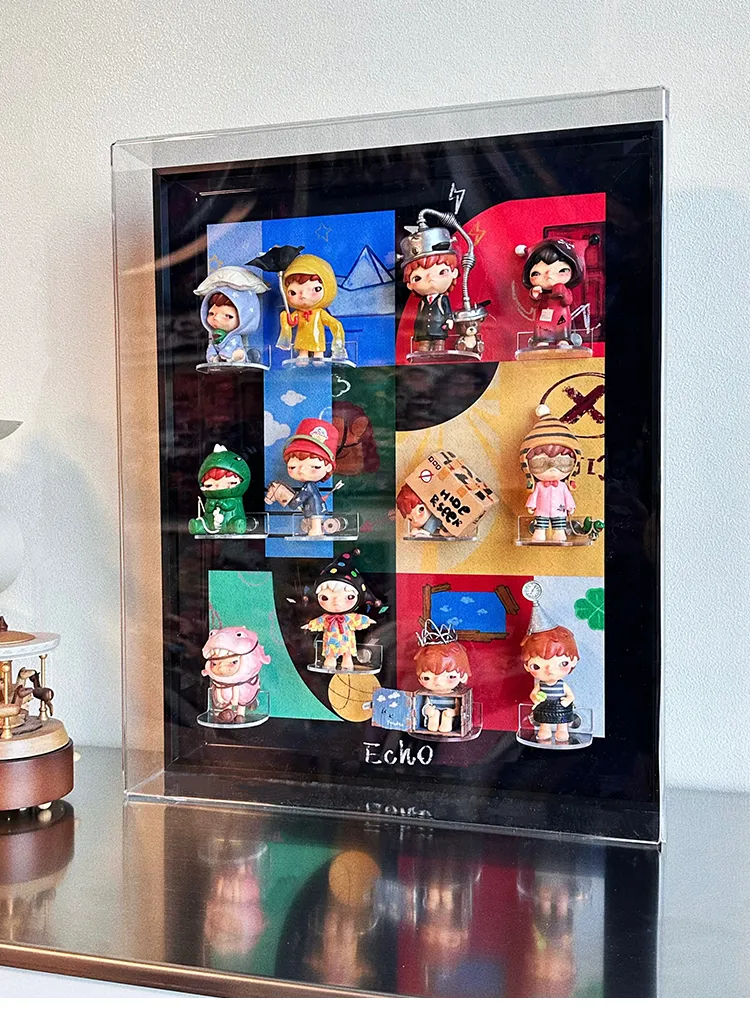 LABUBU Storage Fashionable Home Decoration Hanging Picture  Doll Storage - 图片 7