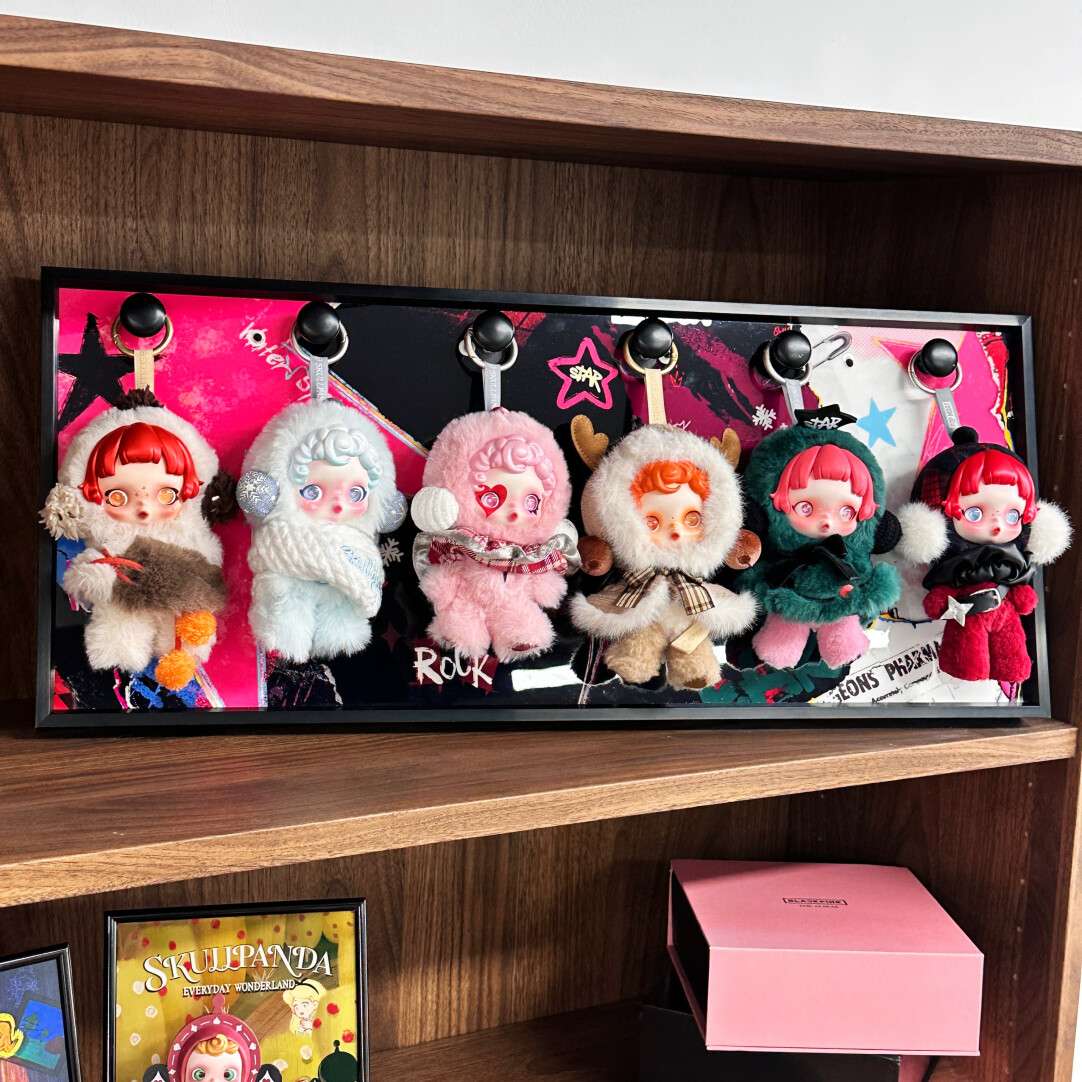 Skull Panda blind box storage Hanging picture - 图片 2