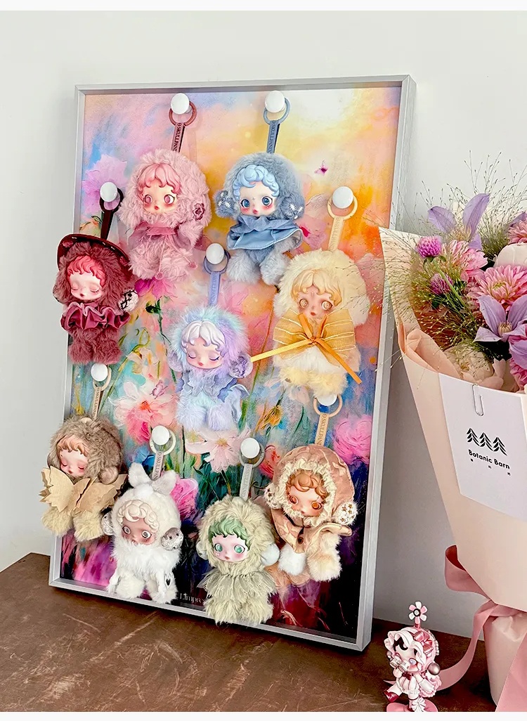 Skull Panda blind box storage Hanging picture A - 图片 2