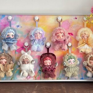 Skull Panda blind box storage Hanging picture B