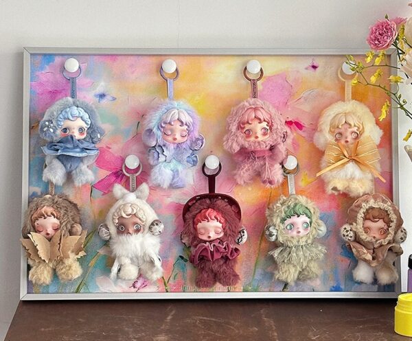 Skull Panda blind box storage Hanging picture B