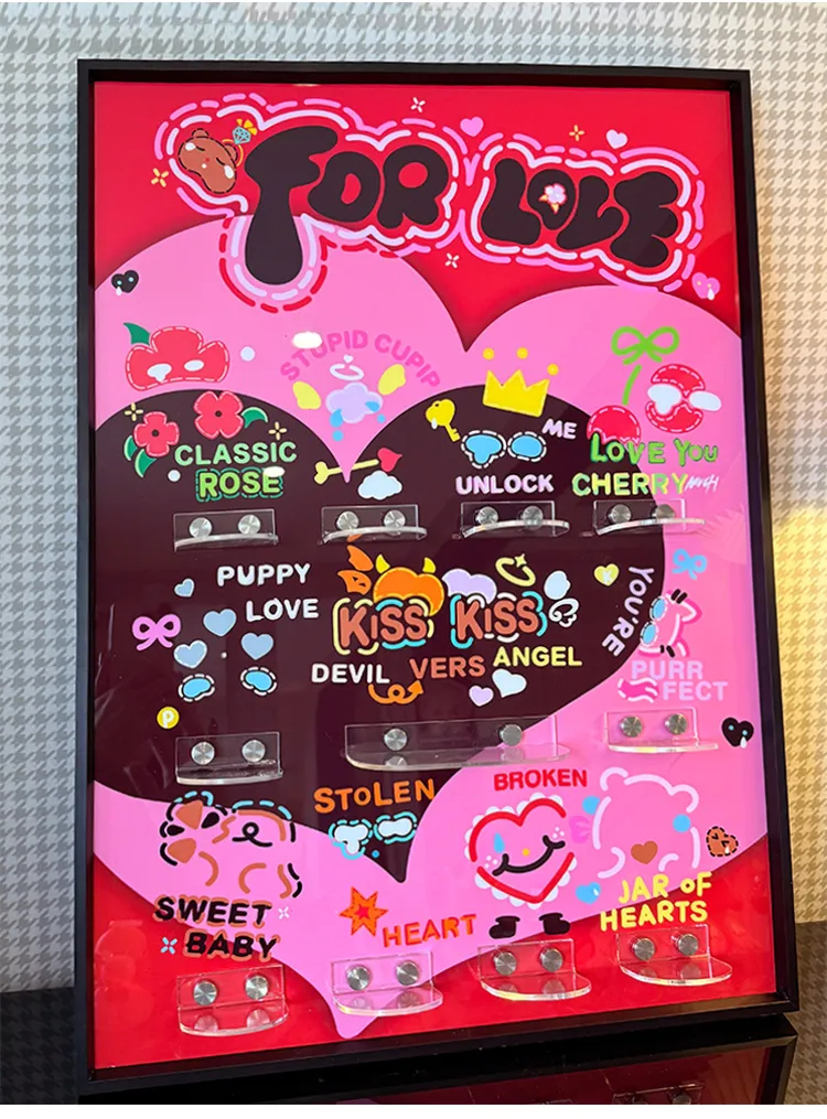 LABUBU Storage Tears of Eros Hanging picture doll storage