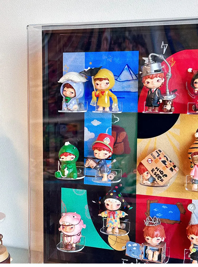 LABUBU Storage Fashionable Home Decoration Hanging Picture  Doll Storage - 图片 9