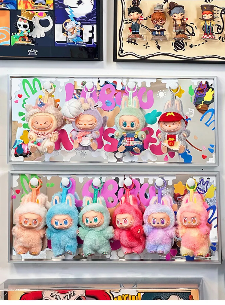 LABUBU  blind box storage Hanging picture