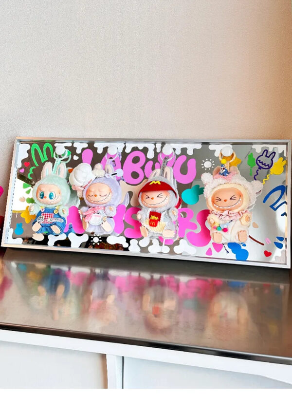 LABUBU  blind box storage Hanging picture - 图片 3