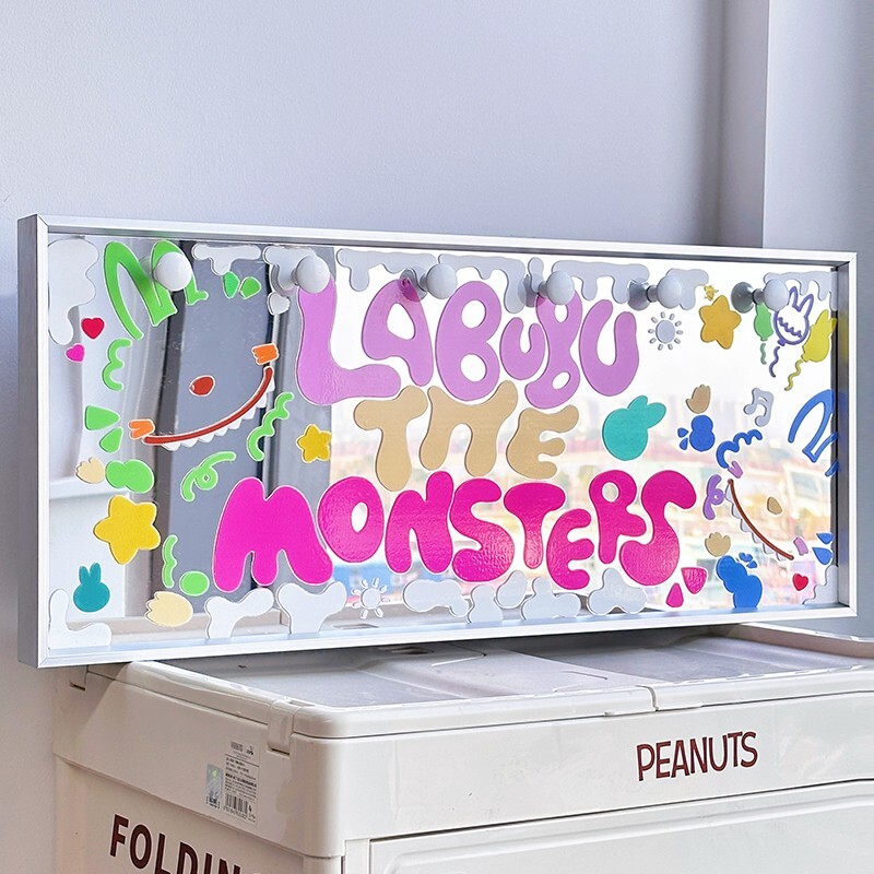 LABUBU  blind box storage Hanging picture - 图片 2