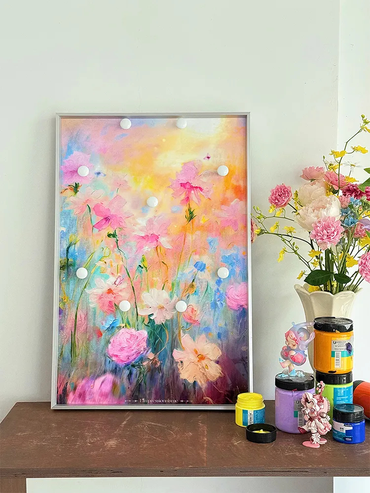 Skull Panda blind box storage Hanging picture A